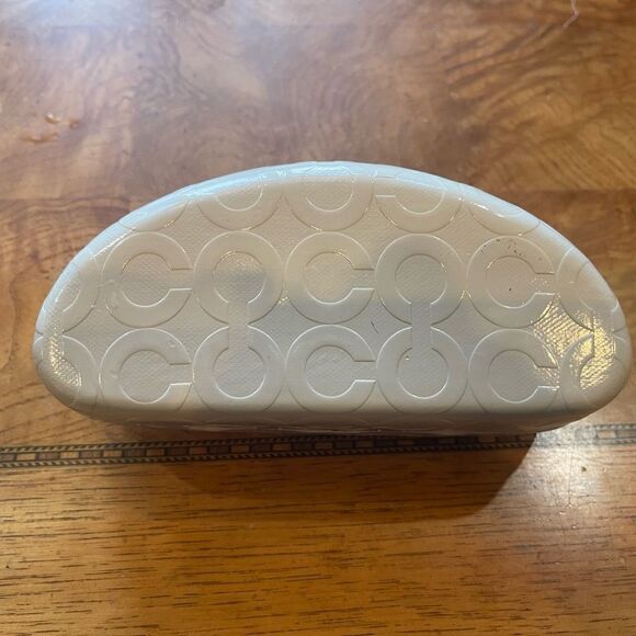 Ivory Coach Sunglass Case main image 4